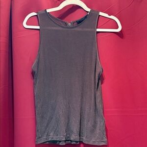 Alice + Olivia Brown Tank Top